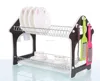 2019 huangxuan Best Quality Kitchen Tools Kitchen Storage Rack Dish Rack with tray