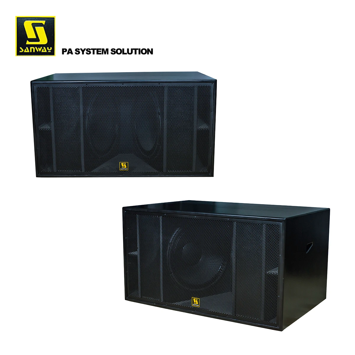 L 8028 Dual 18 Inch High Power Pro Subwoofer Box Buy Double 18
