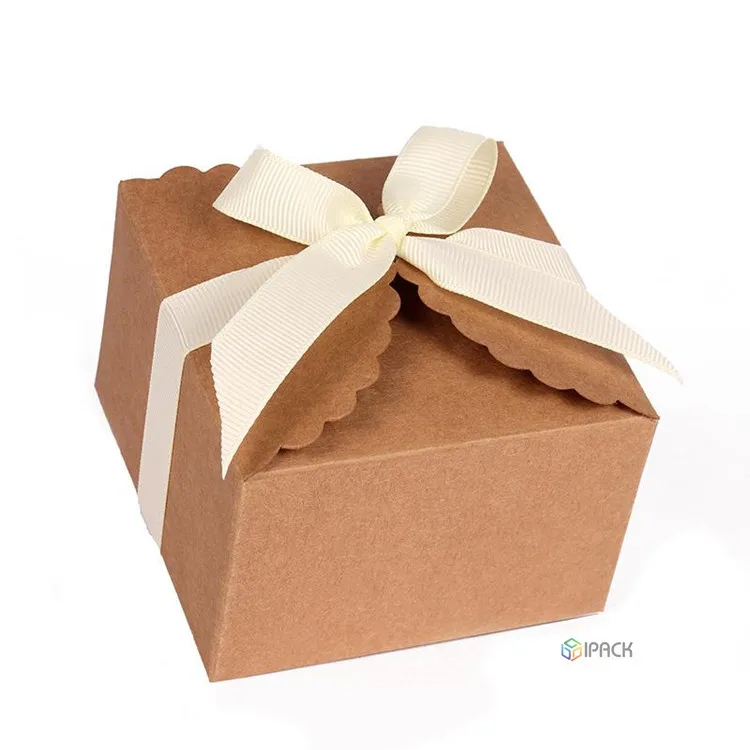Customized Paper Gift Box Empty Storage Box Kraft Paper