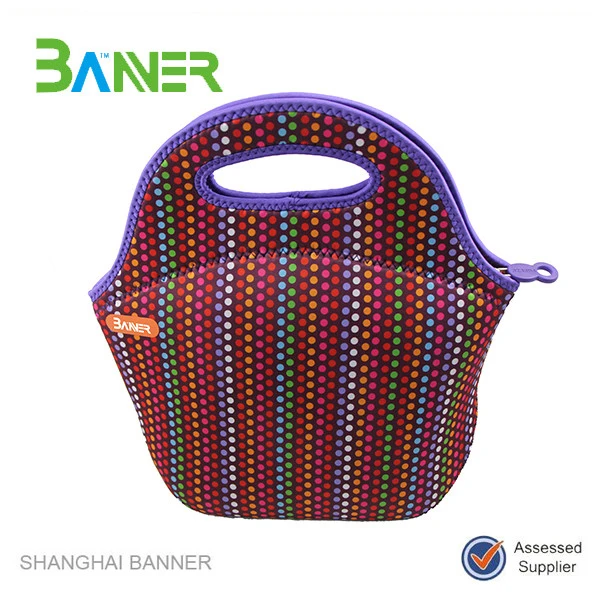 Fashion Colorful Neoprene Clear Insulated Lunch Bag Buy Best Cheap Fancy Fitness Insulated