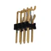 2.54mm pitch double row SMT DIP pin header