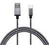 Best Quality Android Usb Cable Nylon Braided Pass 2A 1M/2M/3M Data Charging Electric Wire Micro Usb Cable For Amazon Standard