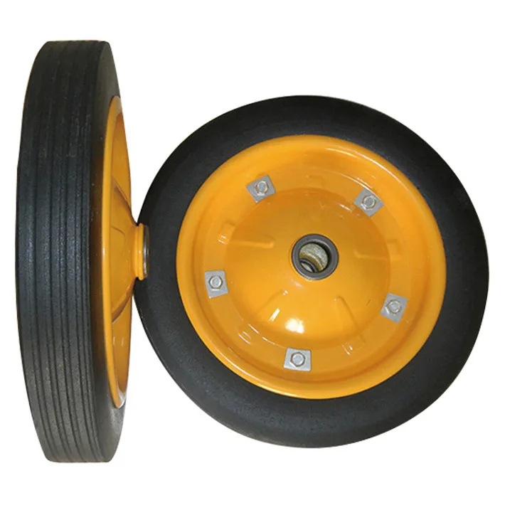 13*3 solid rubber wheelbarrow wheel made in Qingdao