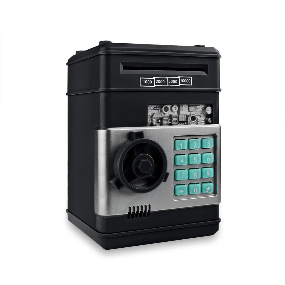 Electronic Piggy Bank Safe Money Box For Children Digital Coins Cash