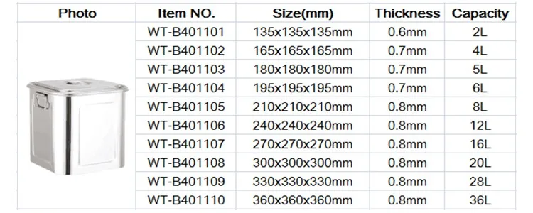 Durable Food Storage Solutions - Stainless Steel Containers
