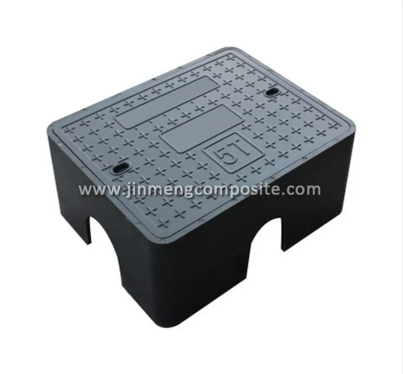 Plastic Water Meter Box Sidewalk Drain Smc Gully Grate Manhole Cover