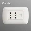Popular Computer Wall socket and 2 Gang Electric Socket