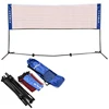 Custom Badminton Net Stand Polo 3 Sizes Portable Indoor Badminton Net Set Good Quality Badminton Net