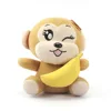Plush Material And Plush Banana Monkey Factory Stuffed Toys