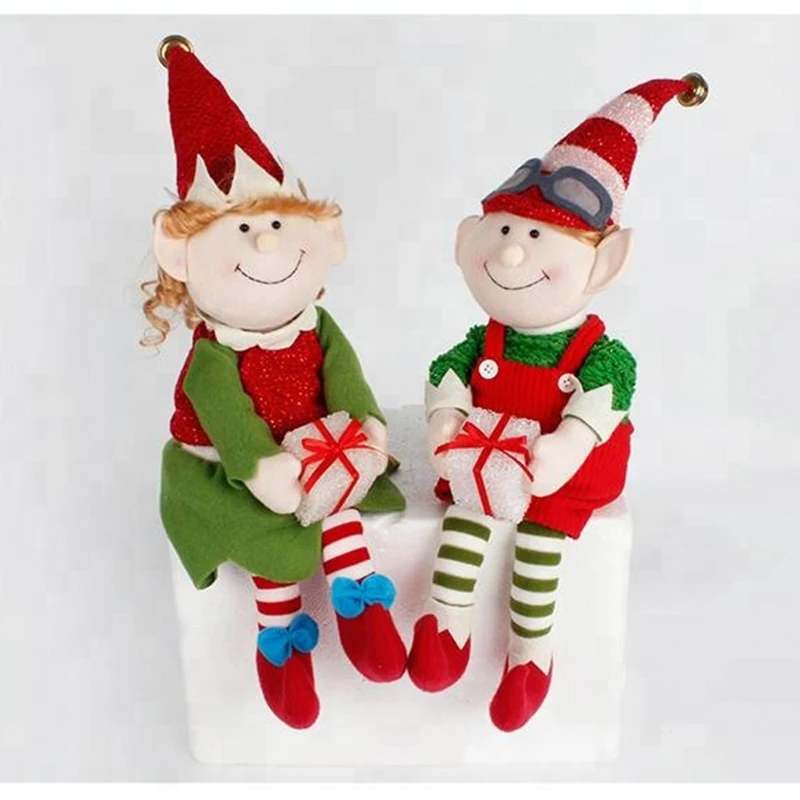 Wholesale Handmade Stuffed Elf On The Christmas Elf Doll For Christmas ...