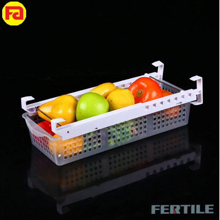 Hhh200224new Design Refrigerator Pull Out Bin Sliding Drawer Fridge Organization Storage Box Mate Hhh200224new Design Refrigerator Pull Out Bin Sliding Drawer Fridge Organization Storage Box Mate