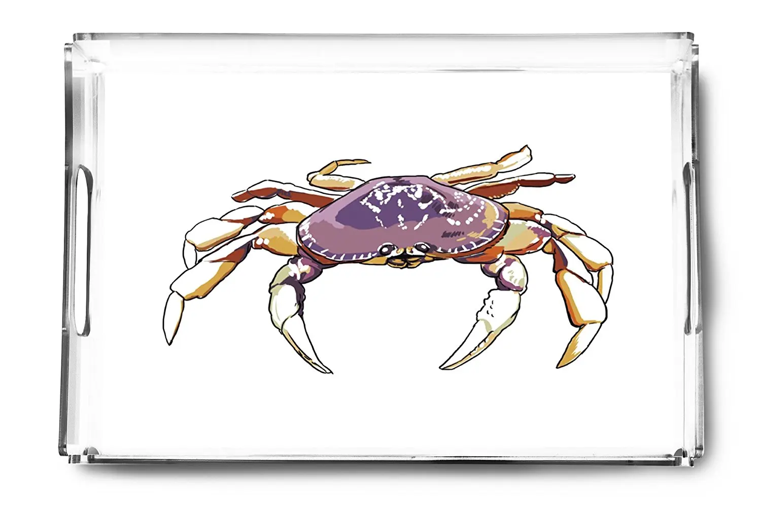 Dungeness Crab - Icon (Acrylic Serving Tray)