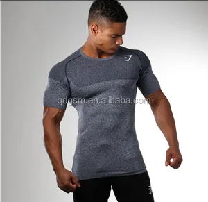 Men Gym Compression T Shirts seamless sports Wear Men Gym Compression T Shirts seamless sports Wear