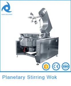 Planetary stirring pot