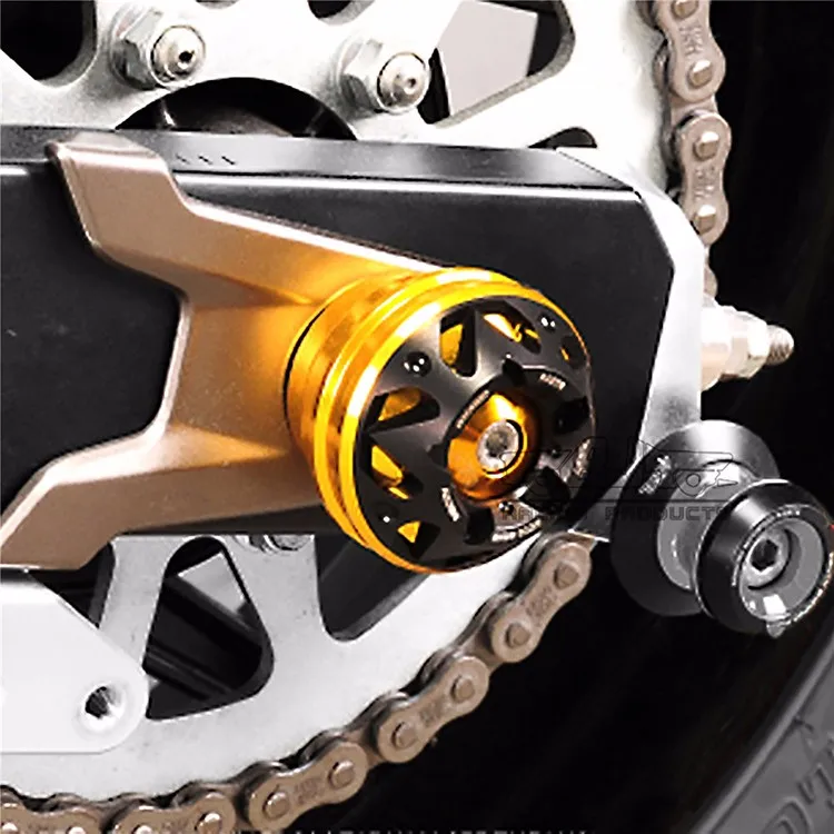 Bjfsya007 Cnc Anodized Rear Axle Slider 3d Pom Frame Sliders For