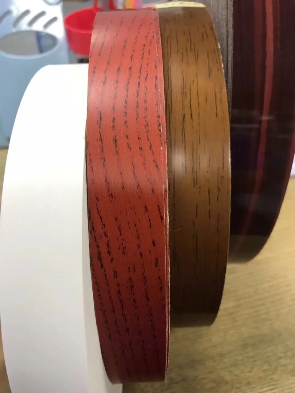 Prefinished Natural Wood Veneer Edge Banding Edge Veneer With Uv Coated