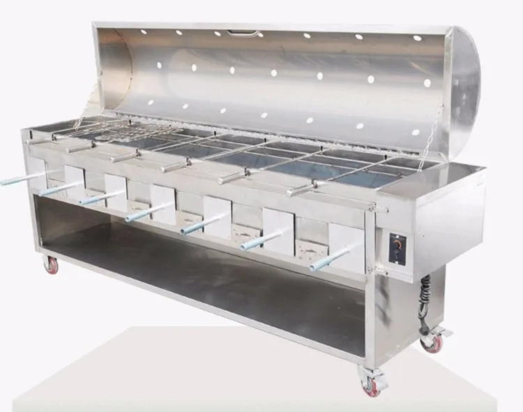 Automatic Rotary Barbecue Grill Machine - Efficient Cooking
