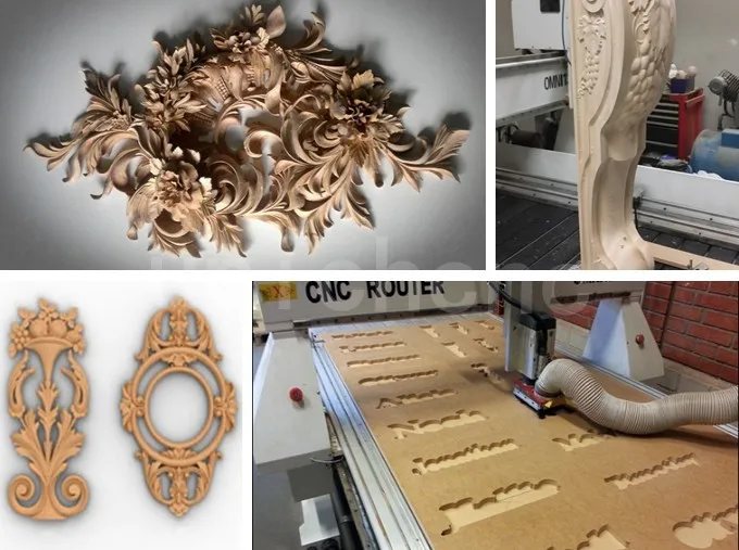 factory supply 4 axis cnc router engraver machine