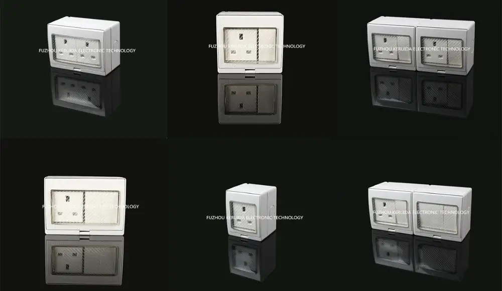 Waterproof Bs Plugs Socket/uk Wall Sockets For Kitchen Bathroom Buy