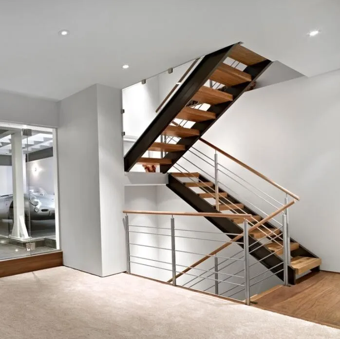 Luxury Straight Staircase for Penthouse - Python Design
