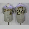 Pittsburgh Pirates Baseball Jersey Shirt Button Down Plain Wholesale Stripes