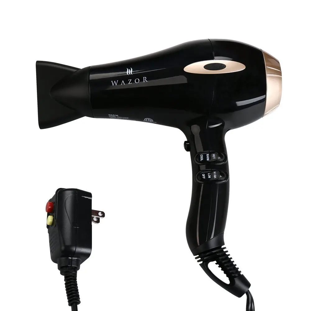 Ionic hair dryer. Фен Wazor. Wazor 3rd Generation. Литиевый фен. Гигантский фен.