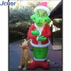 Giant Inflatable Cartoon Character Wolf Men for Christmas Decoration