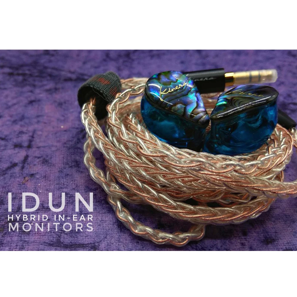 Kinera Idun In Ear Earphone 2ba 1dd Hybrid Sport Earphone With Silver 