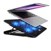 2 usb port laptop cooling pad / Adjustable Notebook 6 fans Cooler / Mini Laptop CPU Cooler