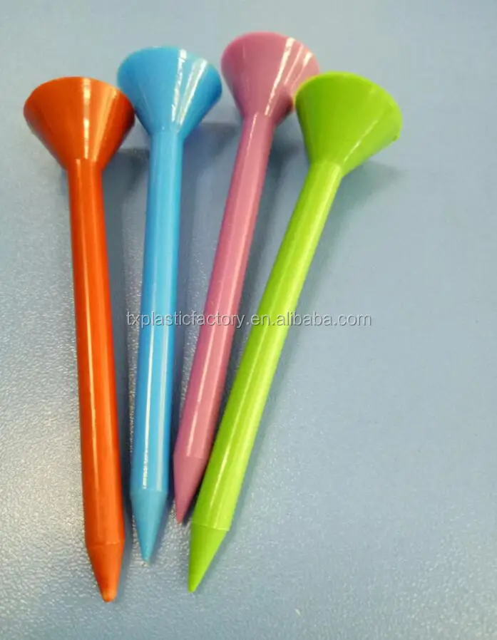 Unique Colored Bulk Golf Tees Plastic Wholesale,Factory Supply Plastic