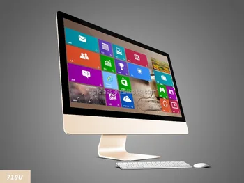 Lenovo All In One Pc Desktop Computer With Touch Monitor Fhd Screen