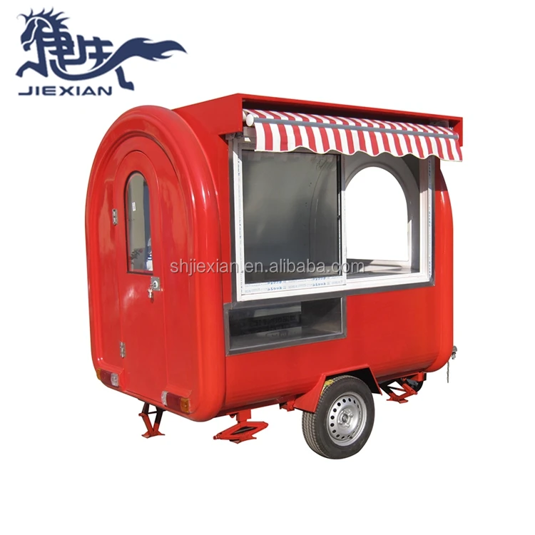 Jxfr220h Mobile Food Trailer Orange Kiosk Crepe Food Kiosk For Sale Buy Food Kiosk,Mobile