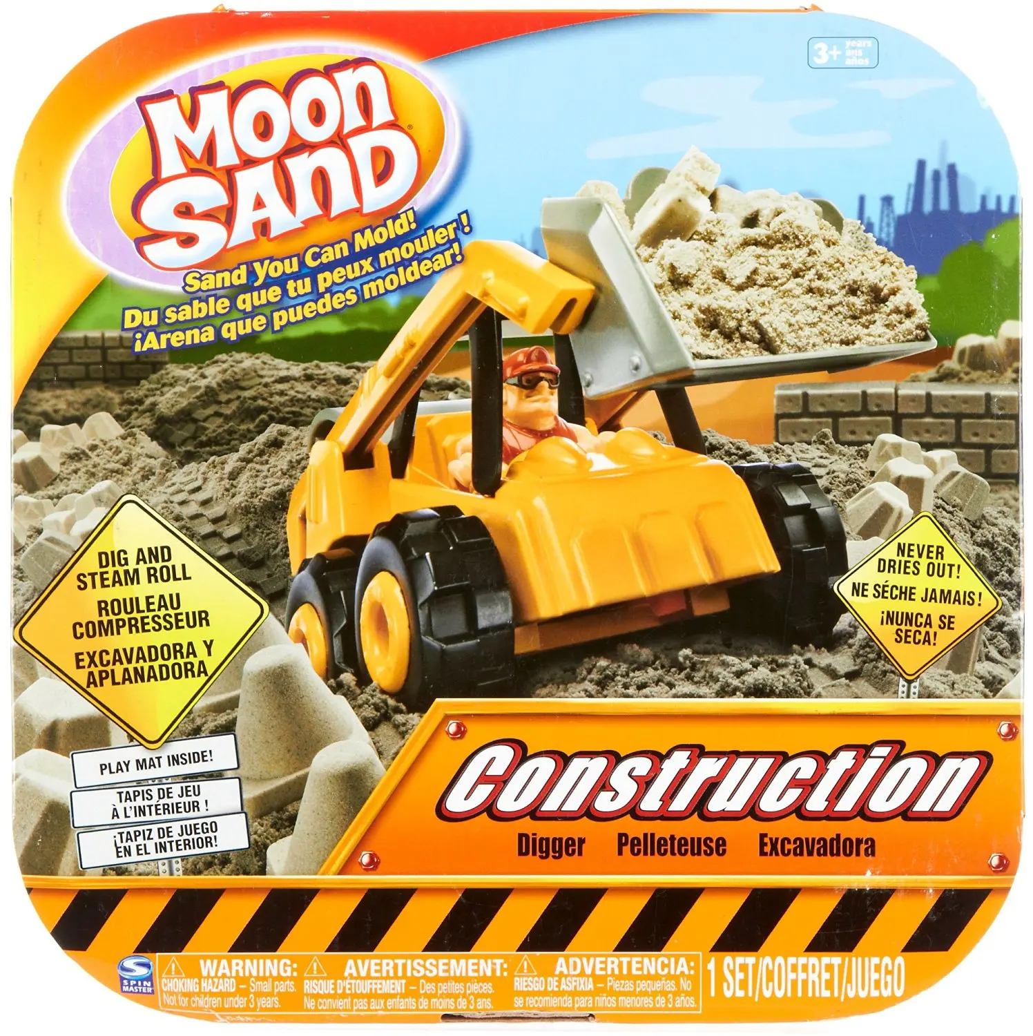 moon sand construction set