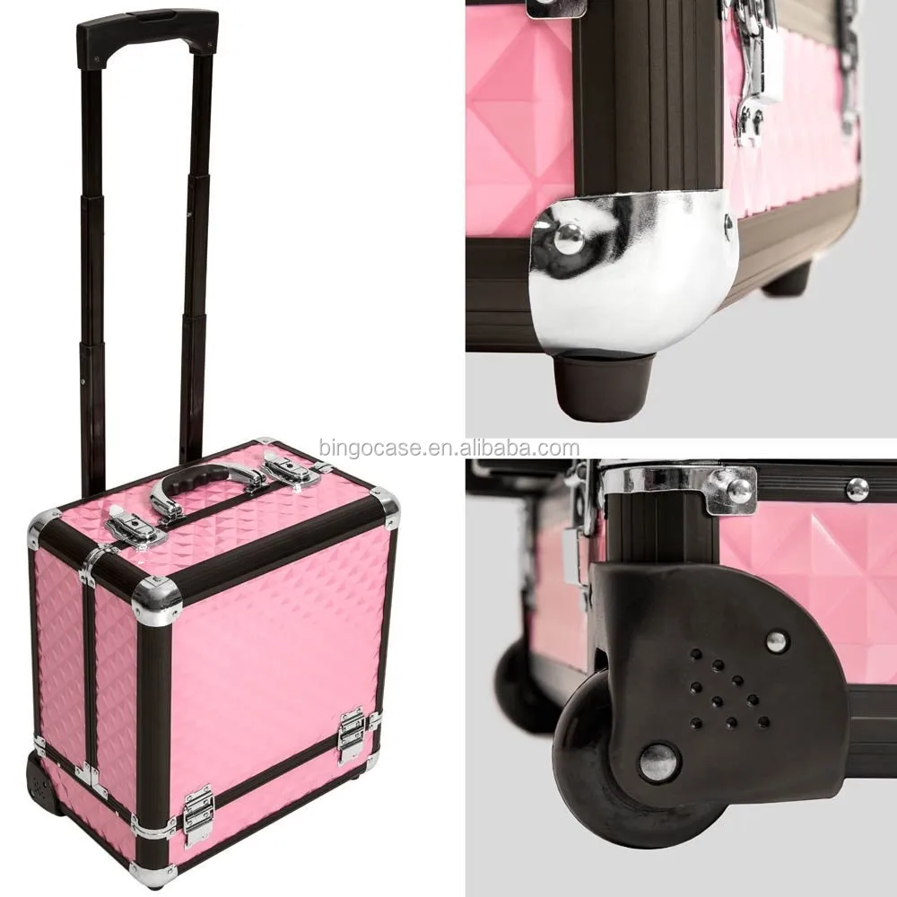 rolling vanity case