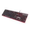 Redragon K509 DYAUS 7 Colors Backlit 104 keys Mechanical Feel Gaming Keyboard