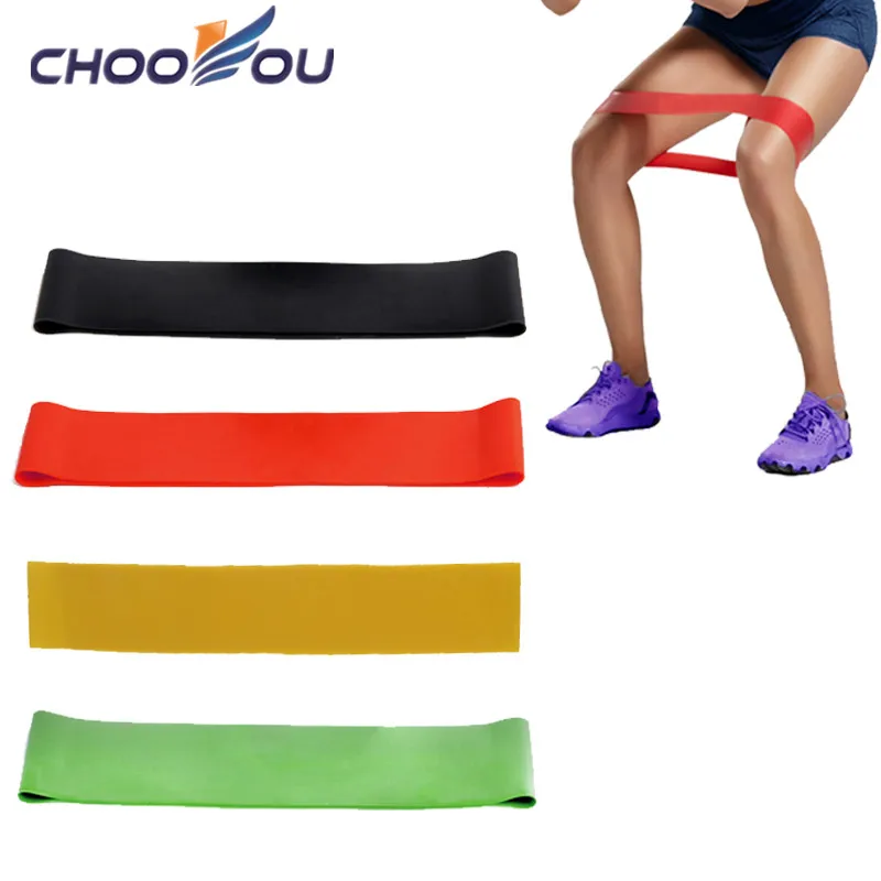 Fitness Natural Latex Rubber 5 Bands Resistance Bands Loop Buy Rubber