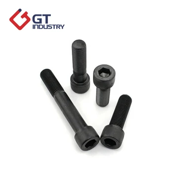 Black Plated Grade 8 Steel Socket Countersunk Bolt M8 Buy Socket Countersunk Bolt M8 Hex Socket Head Bolt Hex Bolt Product On Alibaba Com