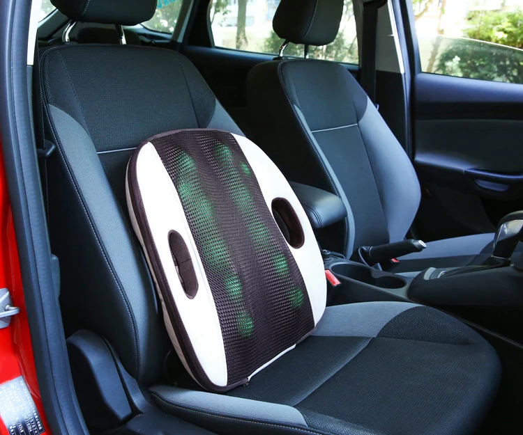 Usb Body Massage Vibrator Car Seat Massager Body Support Cushion Relax