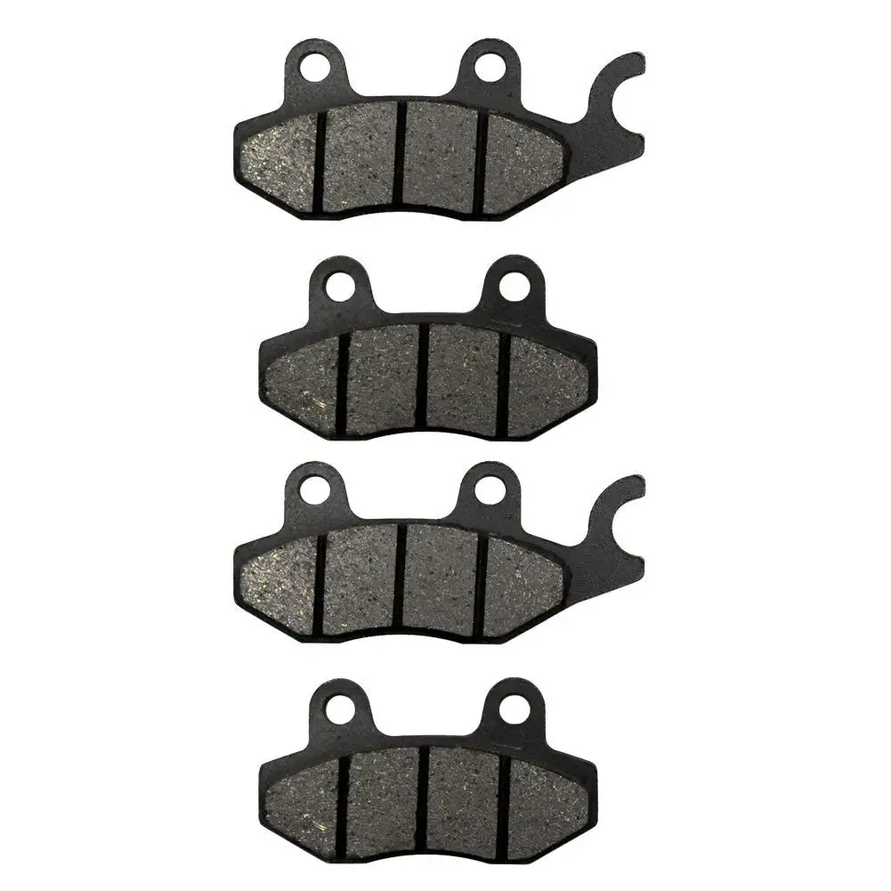 Lefossi Front Rear Carbon Fiber Brake Pads Brakes for Kawasaki EX 250 R Ninja 250 R 2008-2012 EX 300 2013-2016 FA197F FA197R