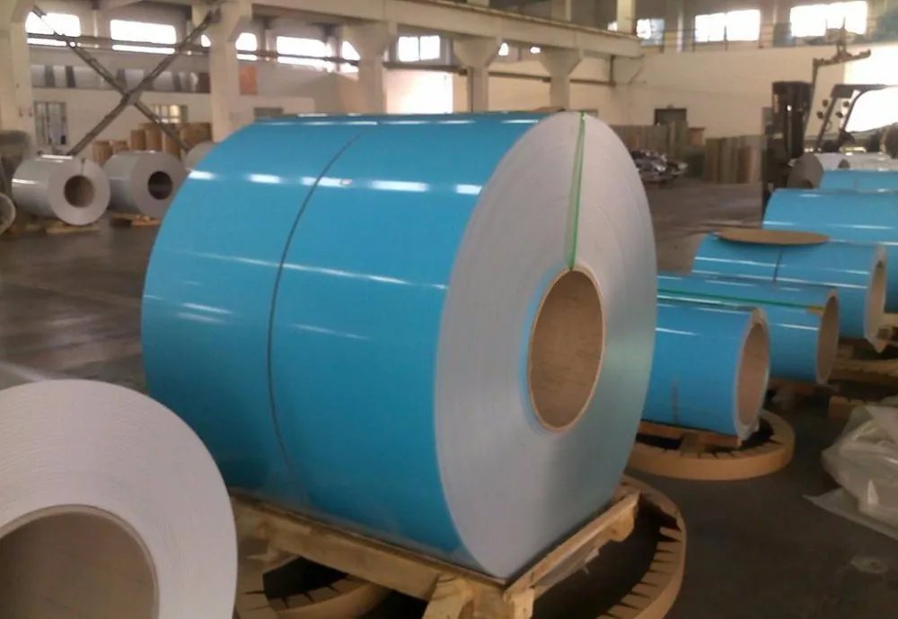 Оцинкованная сталь с полимерным покрытием. PPGI Coil. Prepainted Galvanized Steel Coil.