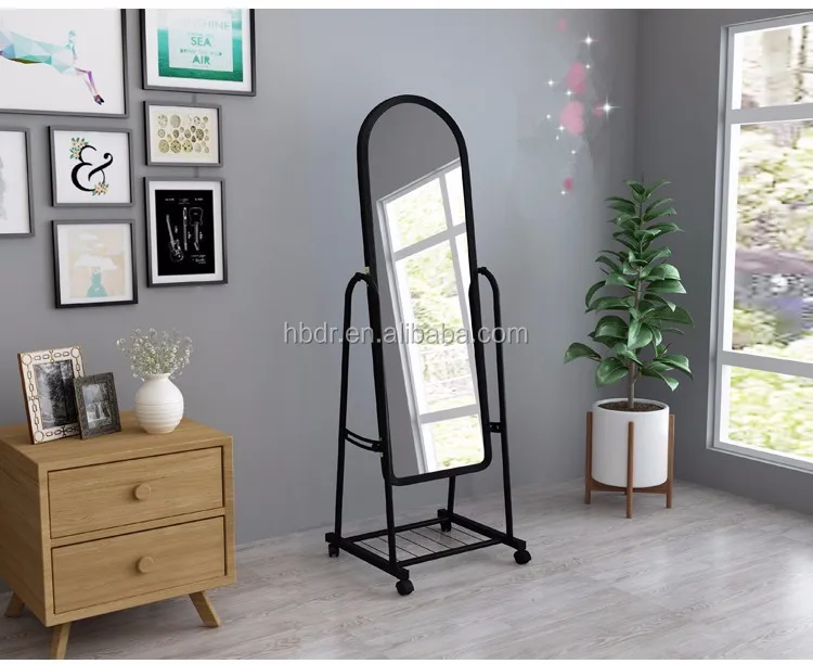 Fulllength Dressing Mirror With Removable Wheels Buy Full Length Mirrors,Dressing Mirror