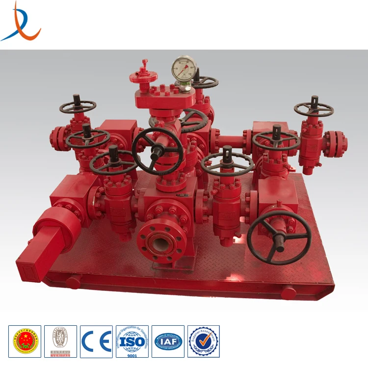 Api Choke Manifold For Oil Well Control / 10000psi Choke Manifold Price