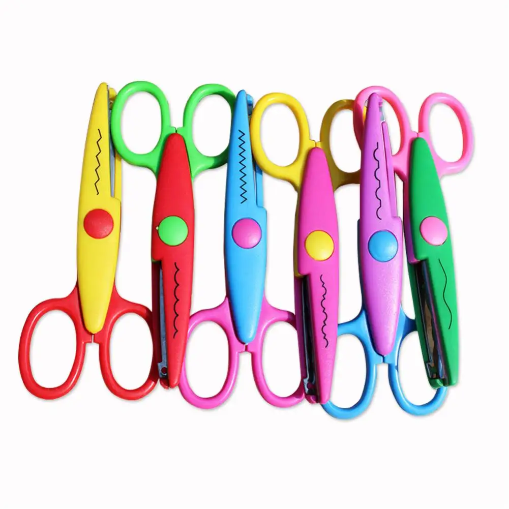 Decorative Craft Border Scissor Wave Lace Edge Craft School Scissors DIY for Scrapbooking Handmade Kids Artwork Card Safe Decorative Craft Border Scissor Wave Lace Edge Craft School Scissors DIY for Scrapbooking Handmade Kids Artwork Card Safe