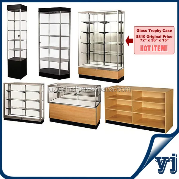Wholesale Glass Display And Island