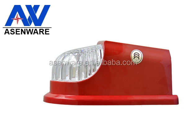 Fire Alarm Warning Led Strobe Light/Warning Strobe Siren