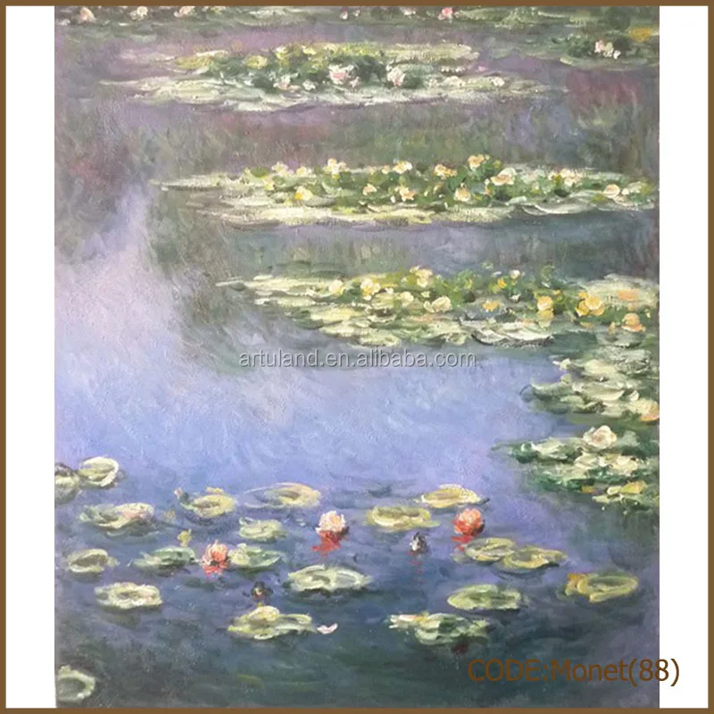 Monet Reproduction Peinture à Lhuile De Fleur De Lotus De Eau Lys étang Buy Peinture à Lhuile De Fleur De Lotuspeinture à Lhuile De Monetétang