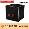 Fashional small Wifi Clock Hidden Camera, Night Vision Mini Hidden spy Camera, Video Recording Real By mobilephone & computer