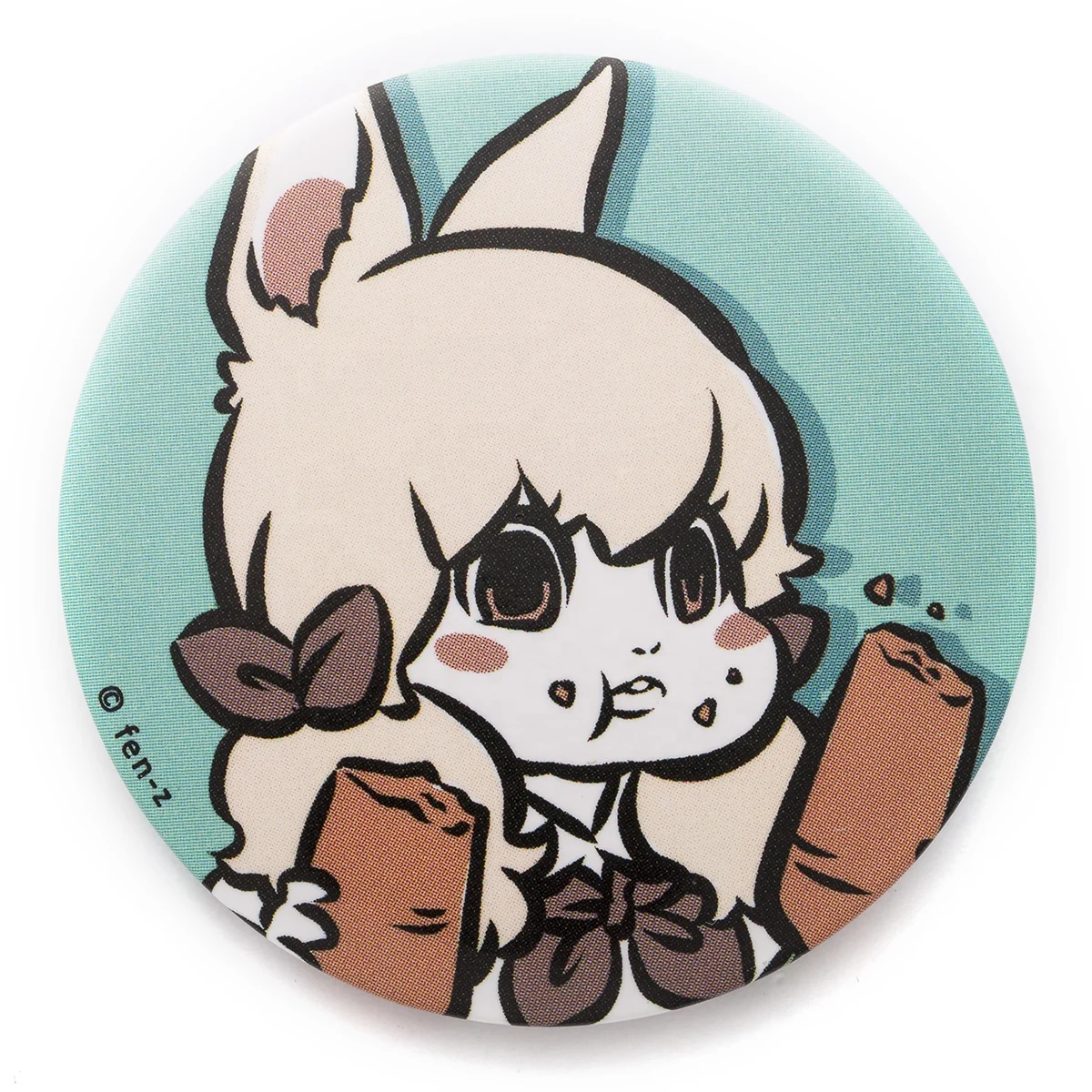 Custom logo blank tin button badge