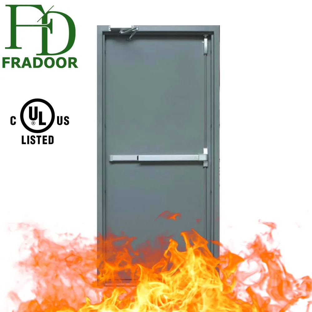 أول شهادة الصلب واحد النار تصنيف دفع باب خروج مع شريط الذعر