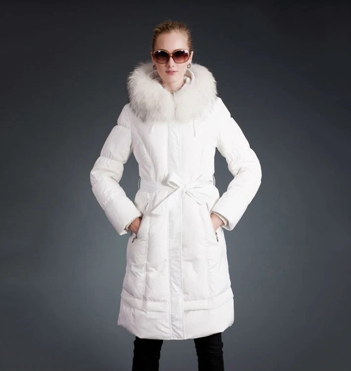 white winter coat ladies